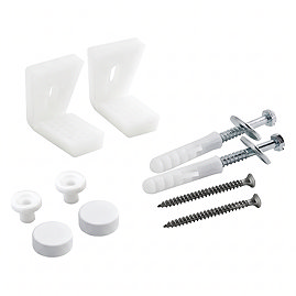Arezzo WC Pan Floor Fixing Kit Matt White