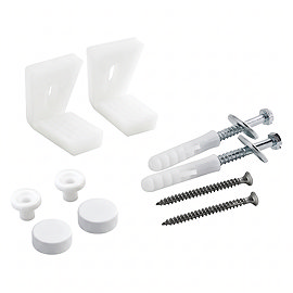 Arezzo WC Pan Floor Fixing Kit Matt White