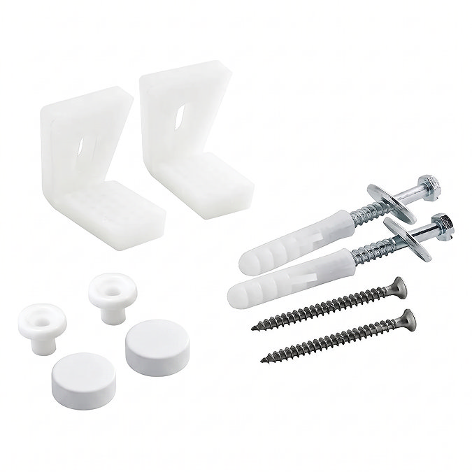 Arezzo WC Pan Floor Fixing Kit Matt White