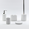 Arezzo White Fluted Soap Dispenser 