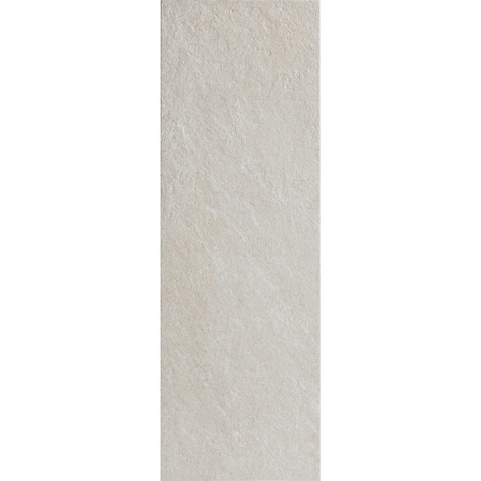 Arezzo White Stone Effect Wall and Floor Tiles - 200 x 600mm Large Image