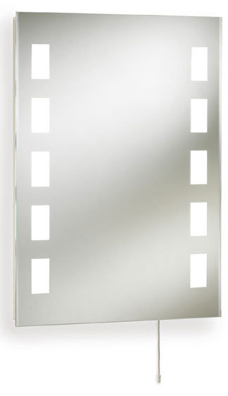 Ultra Argenta 700 x 500mm Backlit Bathroom Mirror - LQ309 Large Image