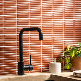 Argleton Bevelled Kit-Kat Terracotta Wall Tiles - 200 x 200mm
