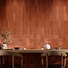 Argleton Large Slatted Terracotta Wall Tiles - 200 x 200mm