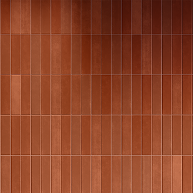 Argleton Large Slatted Terracotta Wall Tiles - 200 x 200mm