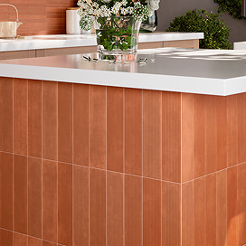 Argleton Lineal Terracotta Wall Tiles - 75 x 300mm