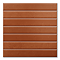 Argleton Small Slatted Terracotta Wall Tiles - 200 x 200mm