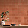 Argleton Squares Terracotta Wall Tiles - 200 x 200mm