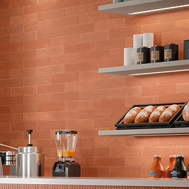 Argleton Terracotta Wall Tiles - 75 x 300mm