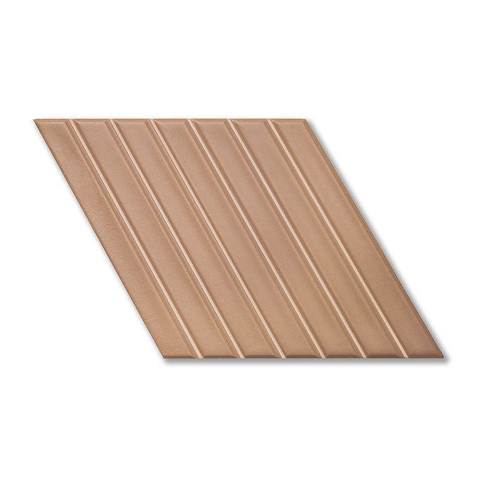 Argyle A Parallelogram Terracotta Matt Wall Tiles 150 x 259mm