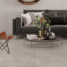 Arian Outdoor Beige Stone Effect Floor Tiles - 600 x 600mm