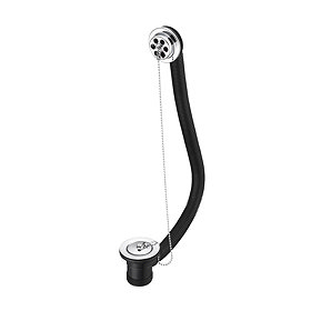 Armitage Shanks Chrome Bath Waste with Plastic Plug & Ball Chain - S8830AA Large Image