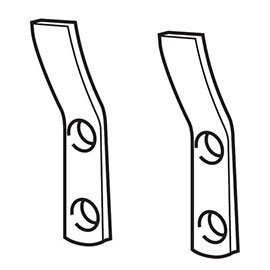 Armitage Shanks Concealed Urinal Hangers (Pair) - S927567 Medium Image