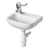 Armitage Shanks - Contour21 37cm Handrinse Washbasin - Left TH - S247301 Large Image