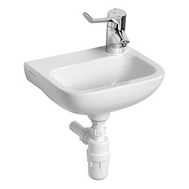 Armitage Shanks - Contour21 37cm Handrinse Washbasin - Right TH - S247401 Large Image