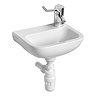 Armitage Shanks - Contour21 37cm Handrinse Washbasin - Right TH - S247401 Large Image
