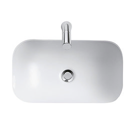 Armitage Shanks - Contour21 50cm Under Countertop Vanity Basin - Unglazed Rim - S249601 Large Image