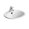 Armitage Shanks - Galaxy 51cm Countertop Washbasin - 2 x Tap Hole Options Large Image