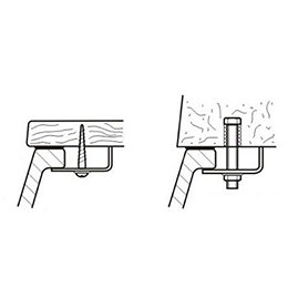 Armitage Shanks Marlow/Cherwell Washbasin Fixing Clips - S911867 Large Image