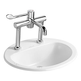 Armitage Shanks - Orbit21 55cm Countertop basin - 2TH No Overflow or Chainhole - S248901 Large Image