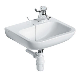 Armitage Shanks Portman 21 50cm Right Hand Taphole Washbasin (No Overflow) - S225401 Large Image