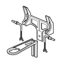 Armitage Shanks Portman 21 Washbasin Support Bracket Large Image