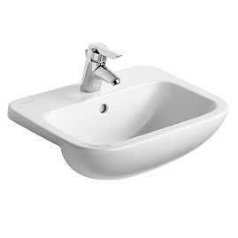 Armitage Shanks Profile 21 50cm 1TH Semi-Countertop Washbasin Large Image