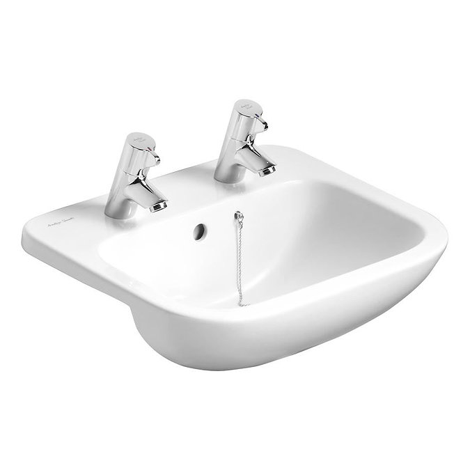 Armitage Shanks Profile 21 50cm 2TH Semi-Countertop Washbasin Large Image