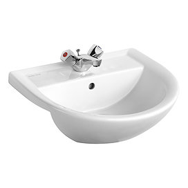 Armitage Shanks Sandringham 21 50cm Semi-Countertop Washbasin Large Image