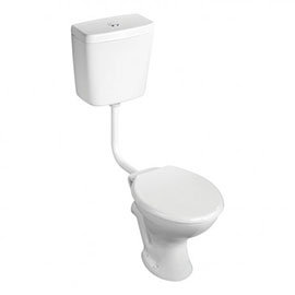 Armitage Shanks Sandringham 21 Magnia Low Level WC with Push Button Flush + Soft Close Seat Medium I