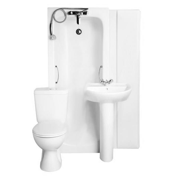 Armitage Shanks - Sandringham21 '1TH Bathroom To Go' Pack - S050001 Large Image