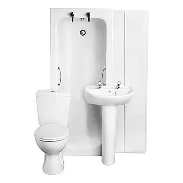 Armitage Shanks - Sandringham21 2TH Bathroom To Go Pack - S050101 Profile Large Image