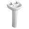 Armitage Shanks - Sandringham21 2TH Cloakroom Basin To Go Boxed Pack - S049801 Large Image
