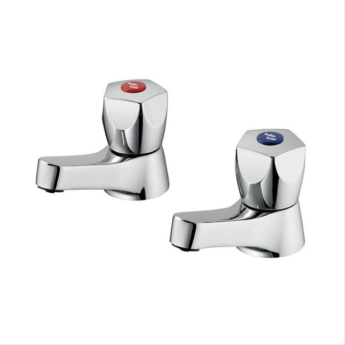 Armitage Shanks - Sandringham21 Toilet and 2TH Basin To Go Boxed Pack - S049401 In Bathroom Large Im