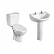 Armitage Shanks - Sandringham21 Toilet and 2TH Basin To Go Boxed Pack - S049401 Large Image