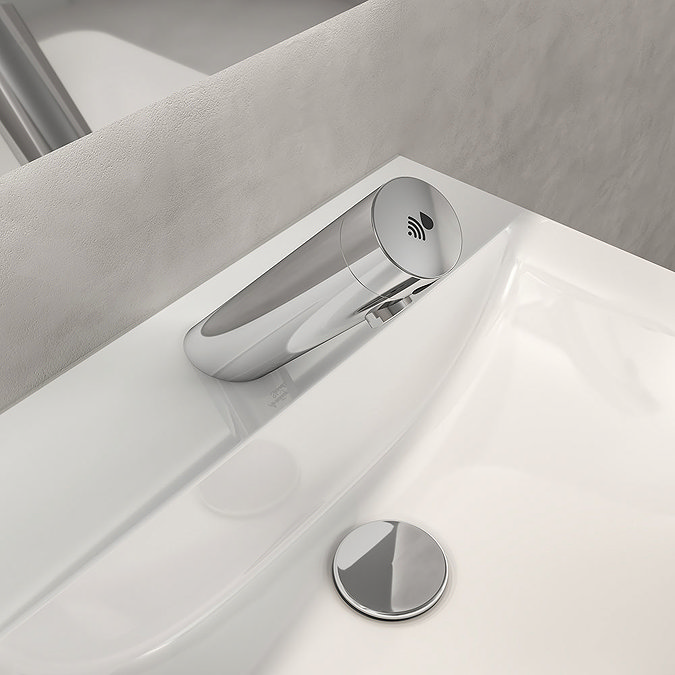 Armitage Shanks Sensorflow E Touchless Deck Mounted Basin Mixer (Mains) - A7548AA  Standard Large Image