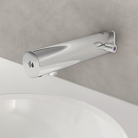 Armitage Shanks Sensorflow E Touchless Panel Mounted Basin Mixer with Temperature Control (Mains) - 