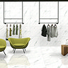 Arnhem White Marble Effect Wall & Floor Tiles - 600 x 600mm
