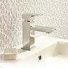 Hudson Reed Art Mono Basin Mixer w/ Waste - Chrome - ART305 Profile Large Image