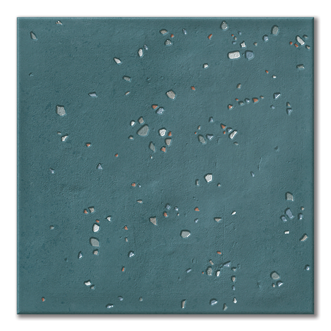 Artisan Blue Terrazzo Effect Wall and Floor Tiles 150 x 150mm