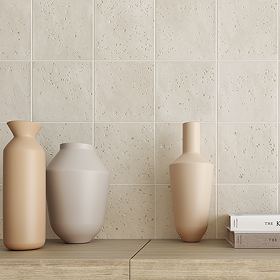 Artisan Ivory Terrazzo Effect Wall and Floor Tiles 150 x 150mm