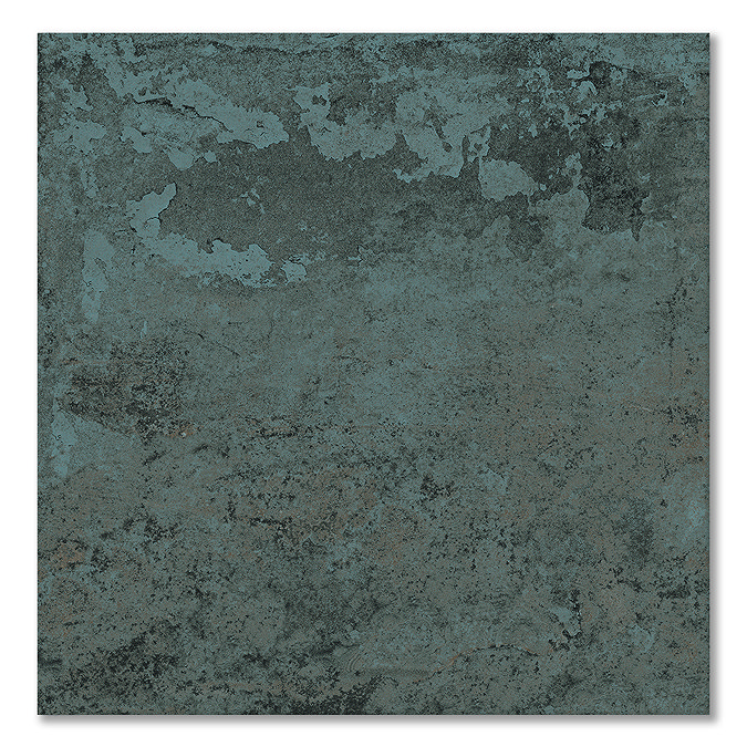 Arvada Blue Oxide Metal Effect Wall & Floor Tiles - 600 x 600mm
