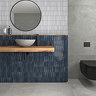 Ashoro Kit-Kat Blue Wall Tiles - 115 x 231mm