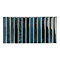 Ashoro Kit-Kat Blue Wall Tiles - 115 x 231mm