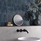 Ashoro Kit-Kat Blue Wall Tiles - 115 x 231mm