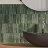 Ashoro Kit-Kat Green Wall Tiles - 115 x 231mm