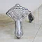 Ashton 1690 x 770mm Slipper Roll Top Cast Iron Bath with Chrome Feet Standard Large Image