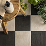 Ashton Black Vintage Wall & Floor Tiles 225 x 225mm