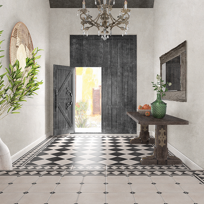 Ashton Octagon Vintage Wall & Floor Tiles 225 x 225mm