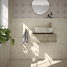 Ashton White Vintage Wall & Floor Tiles 225 x 225mm